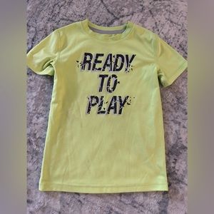All in Motion: boys “Ready to Play” tshirt - size XS (4/5)